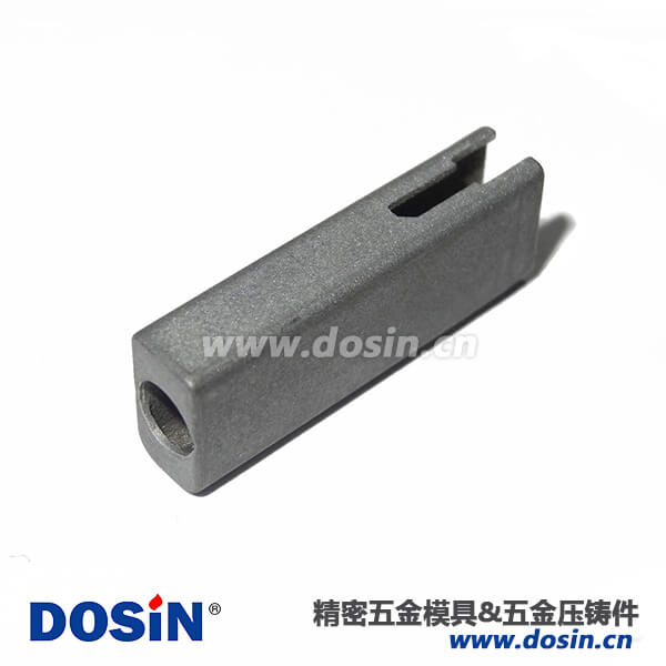 上海电子配件直式锌合金压铸喷砂配件