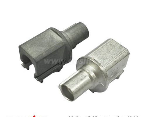 锌合金压铸外壳喷砂电镀雾锡汽车毗连器