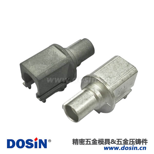 锌合金压铸外壳喷砂电镀雾锡汽车毗连器