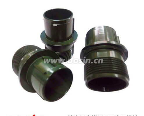 铝合金航空插头深绿色壳体