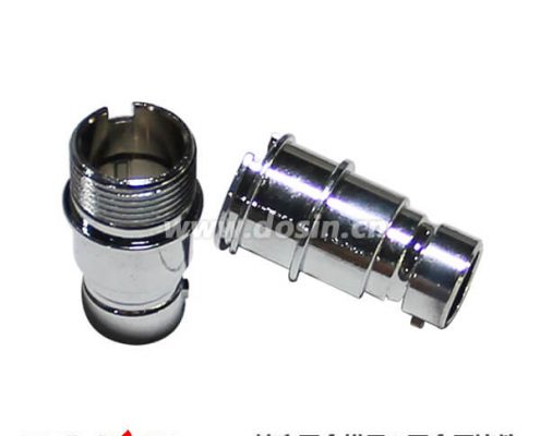 航空插头锌合金压铸壳体镀镍