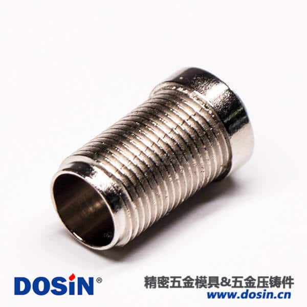 F母头锌压铸件锌合金外壳镀镍