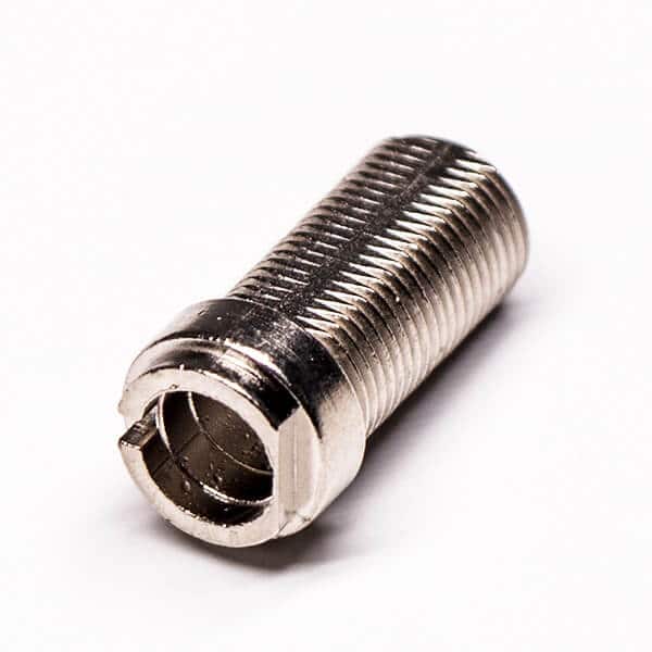 压铸外壳F母头锌合金镀镍