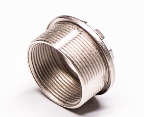 圆形毗连器外壳M类锌合金压铸件