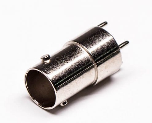 BNC母头外壳180度锌合金镀镍